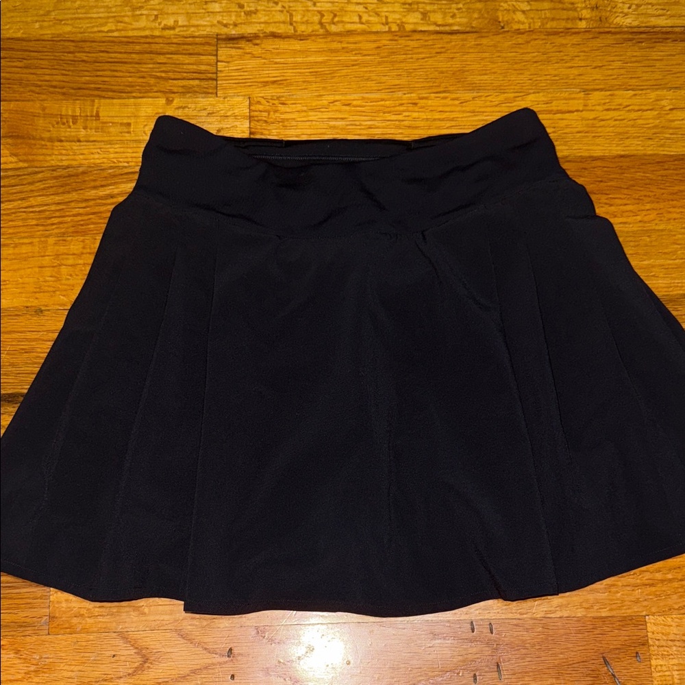 Lululemon Athletica Black Mini Skirt